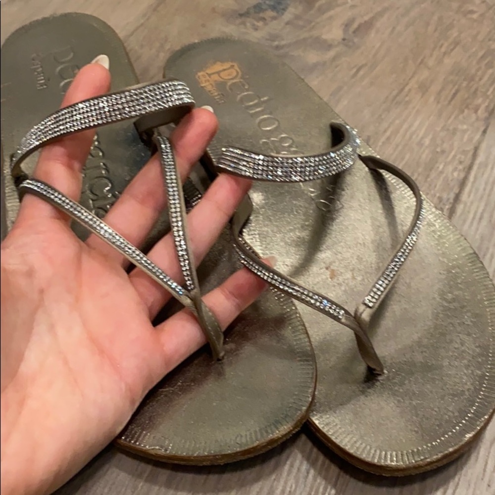 Pedro Garcia Crystal sandals